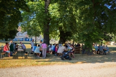 Katakombenheuriger in Schlossgarten